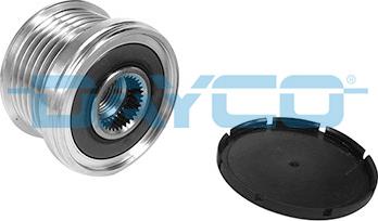 Dayco ALP2438 - Pulley, alternator, freewheel clutch www.autospares.lv