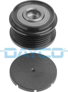 Dayco ALP2357 - Шкив генератора, муфта www.autospares.lv