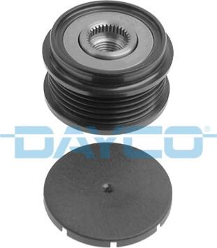 Dayco ALP2333 - Шкив генератора, муфта www.autospares.lv