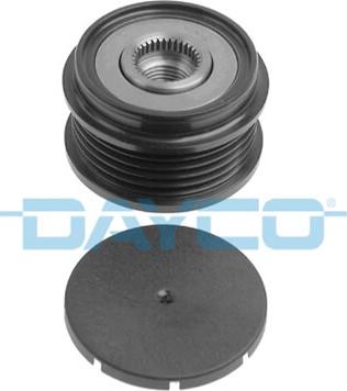 Dayco ALP2326 - Шкив генератора, муфта www.autospares.lv