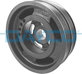 Dayco DPV1107 - Шкив коленчатого вала www.autospares.lv