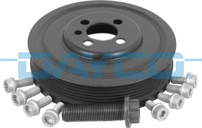 Dayco DPV1123K - Belt Pulley, crankshaft www.autospares.lv