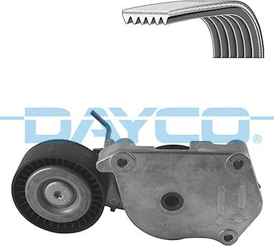 Dayco KPV912 - Ķīļrievu siksnu komplekts www.autospares.lv