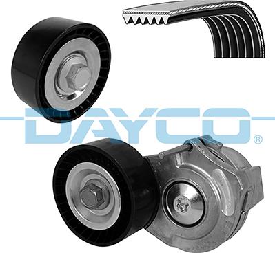 Dayco KPV938 - Ķīļrievu siksnu komplekts www.autospares.lv