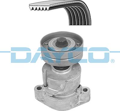 Dayco KPV499 - Поликлиновый ременный комплект www.autospares.lv