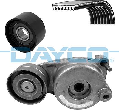 Dayco KPV417 - Ķīļrievu siksnu komplekts www.autospares.lv