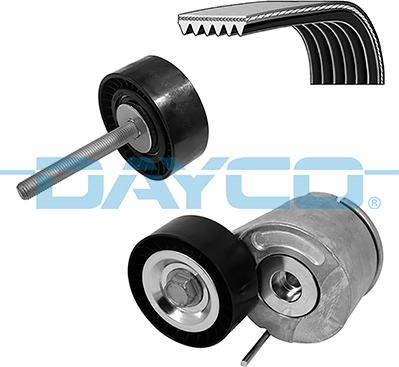 Dayco KPV691 - Поликлиновый ременный комплект www.autospares.lv