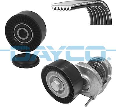 Dayco KPV431 - Ķīļrievu siksnu komplekts autospares.lv