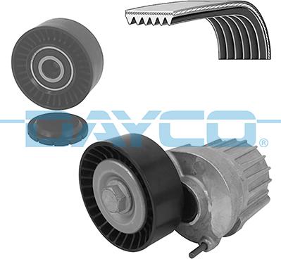 Dayco KPV438 - V-Ribbed Belt Set www.autospares.lv