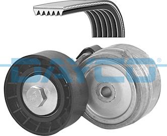 Dayco KPV038 - Поликлиновый ременный комплект www.autospares.lv