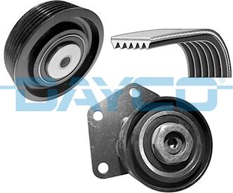 Dayco KPV074 - Ķīļrievu siksnu komplekts autospares.lv