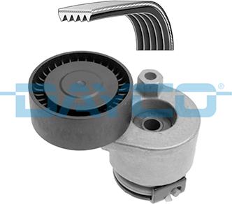 Dayco KPV156 - Поликлиновый ременный комплект www.autospares.lv