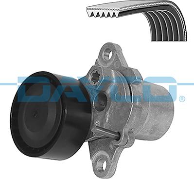 Dayco KPV1171 - Поликлиновый ременный комплект www.autospares.lv