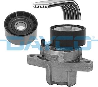 Dayco KPV173 - Поликлиновый ременный комплект www.autospares.lv