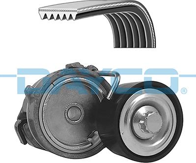 Dayco KPV339 - Поликлиновый ременный комплект www.autospares.lv