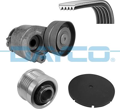 Dayco KPV215 - V-Ribbed Belt Set www.autospares.lv