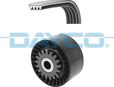 Dayco KPV211 - Поликлиновый ременный комплект www.autospares.lv