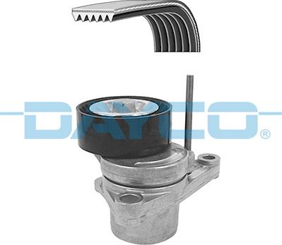 Dayco KPV225 - Поликлиновый ременный комплект www.autospares.lv