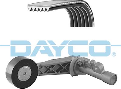 Dayco KPV222 - V-Ribbed Belt Set www.autospares.lv