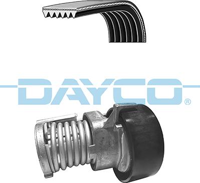 Dayco KPV717 - V-Ribbed Belt Set www.autospares.lv