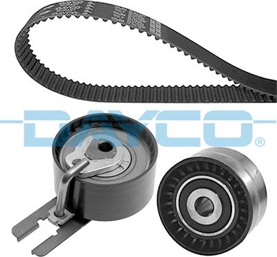 Dayco KTB914 - Комплект зубчатого ремня ГРМ www.autospares.lv