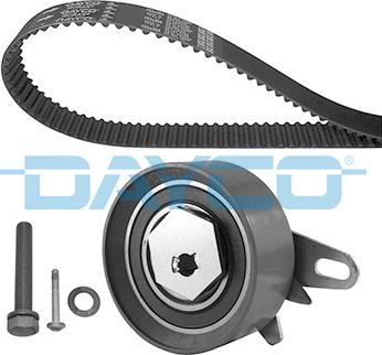 Dayco KTB490 - Комплект зубчатого ремня ГРМ www.autospares.lv