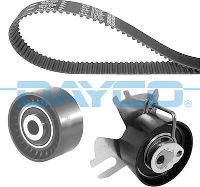 Dayco KTB455 - Комплект зубчатого ремня ГРМ www.autospares.lv