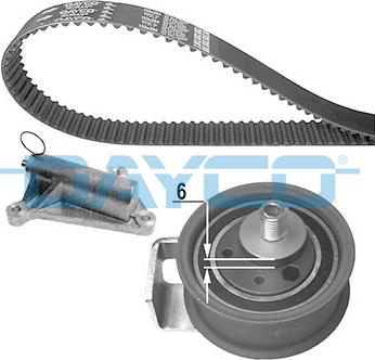 Dayco KTB463 - Timing Belt Set www.autospares.lv