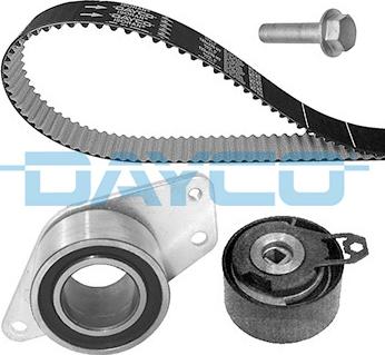 Dayco KTB413 - Комплект зубчатого ремня ГРМ www.autospares.lv