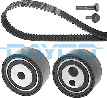 Dayco KTB589 - Комплект зубчатого ремня ГРМ www.autospares.lv