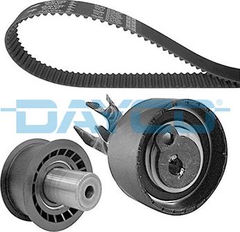 Dayco KTB695 - Комплект зубчатого ремня ГРМ www.autospares.lv