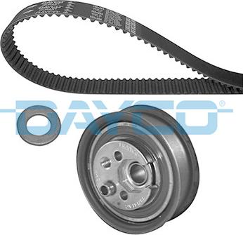 Dayco KTB157 - Комплект зубчатого ремня ГРМ www.autospares.lv