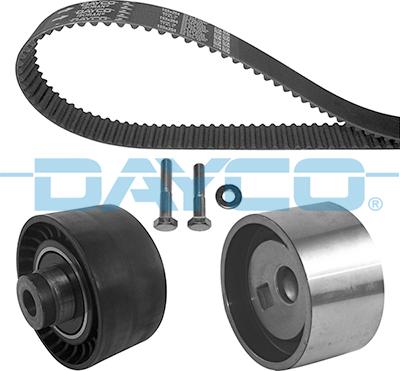 Dayco KTB165 - Комплект зубчатого ремня ГРМ www.autospares.lv