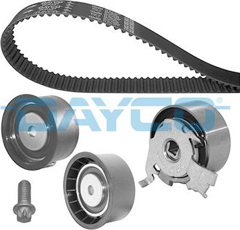 Dayco KTB173 - Комплект зубчатого ремня ГРМ www.autospares.lv