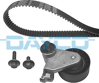 Dayco KTB396 - Комплект зубчатого ремня ГРМ www.autospares.lv