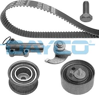 Dayco KTB368 - Комплект зубчатого ремня ГРМ www.autospares.lv