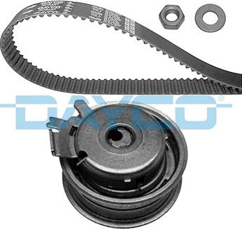 Dayco KTB253 - Комплект зубчатого ремня ГРМ www.autospares.lv