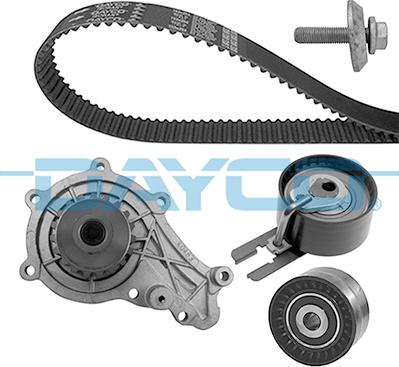 Dayco KTBWP9140K - Водяной насос + комплект зубчатого ремня ГРМ www.autospares.lv