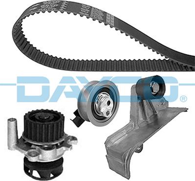 Dayco KTBWP9750 - Ūdenssūknis + Zobsiksnas komplekts www.autospares.lv