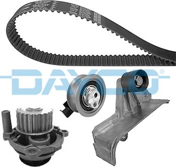 Dayco KTBWP9751 - Водяной насос + комплект зубчатого ремня ГРМ www.autospares.lv