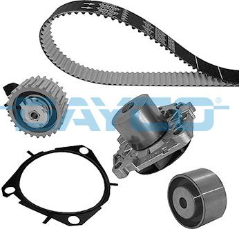 Dayco KTBWP4490 - Water Pump & Timing Belt Set www.autospares.lv