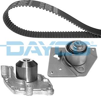 Dayco KTBWP4650 - Water Pump & Timing Belt Set www.autospares.lv