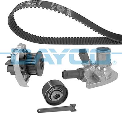 Dayco KTBWP4662T3 - Water Pump & Timing Belt Set www.autospares.lv