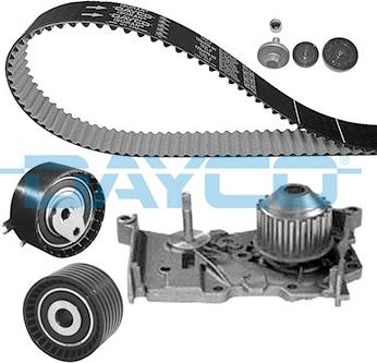 Dayco KTBWP4601 - Water Pump & Timing Belt Set www.autospares.lv