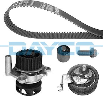 Dayco KTBWP4840 - Water Pump & Timing Belt Set www.autospares.lv