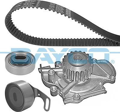 Dayco KTBWP4370 - Водяной насос + комплект зубчатого ремня ГРМ www.autospares.lv