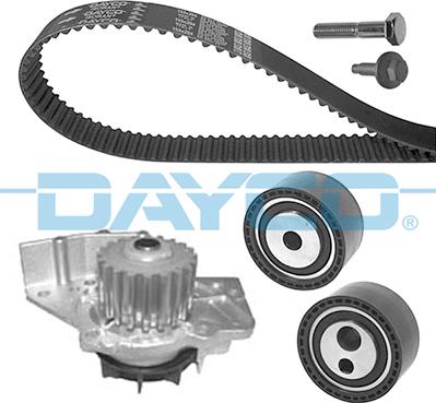 Dayco KTBWP5890 - Water Pump & Timing Belt Set www.autospares.lv