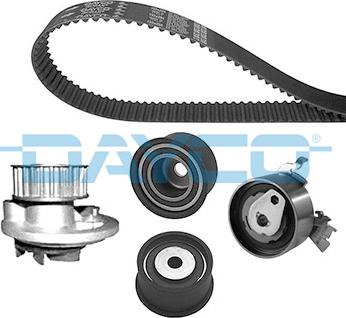 Dayco KTBWP5840 - Water Pump & Timing Belt Set www.autospares.lv