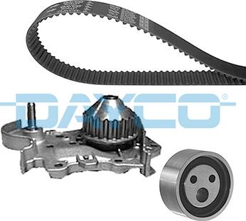 Dayco KTBWP1060 - Водяной насос + комплект зубчатого ремня ГРМ www.autospares.lv