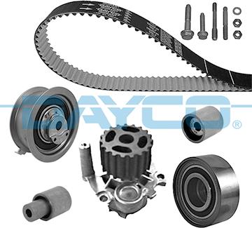 Dayco KTBWP3601 - Water Pump & Timing Belt Set www.autospares.lv